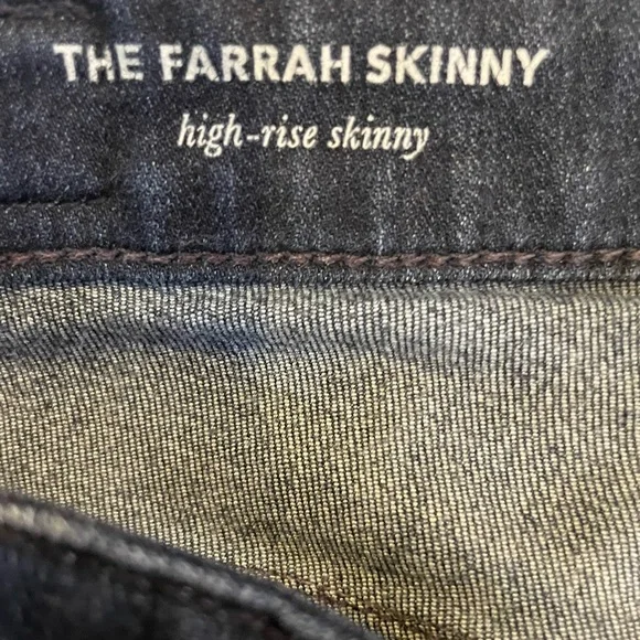 AG Adriano Goldschmied Jeans The Farrah High Rise Skinny size 26R - Picture 8 of 9